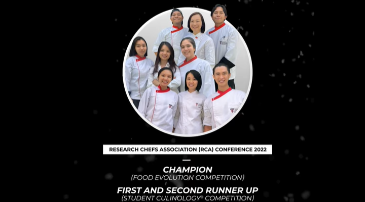 group photo of the research chefs association winners