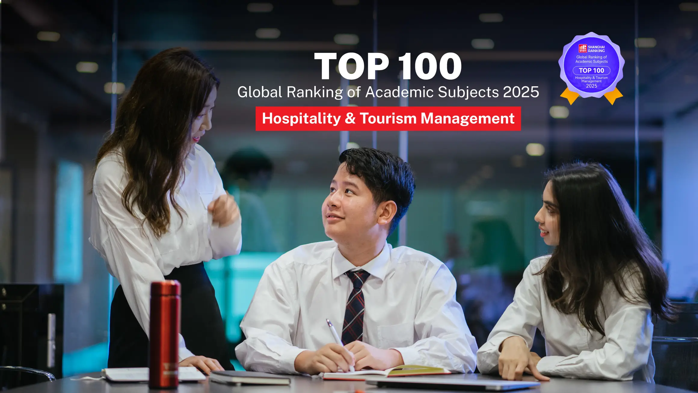 Top 100 in ShanghaiRanking 2025