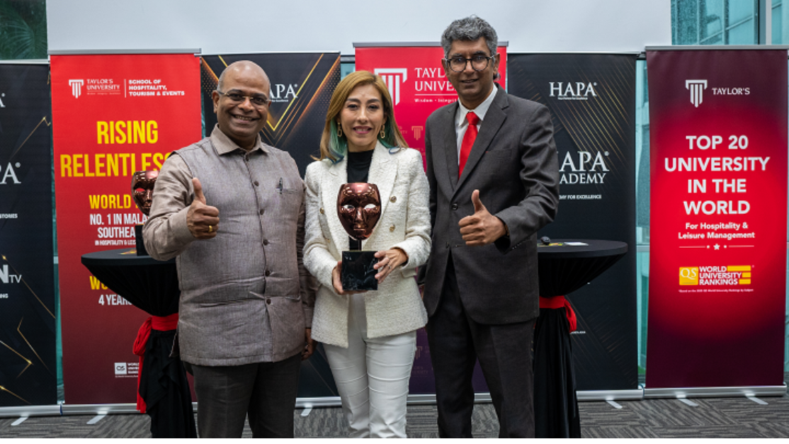 taylor's and hapa group representatives in a group picture