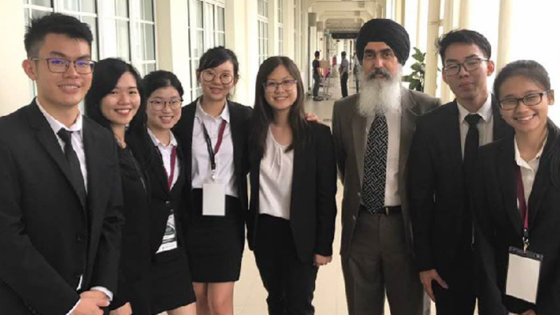 participants of the 4th and 5th placed teams in the LAWASIA International moot semi finals