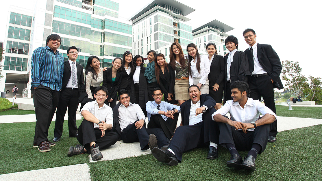 Group of Taylor's law student at the unisquare