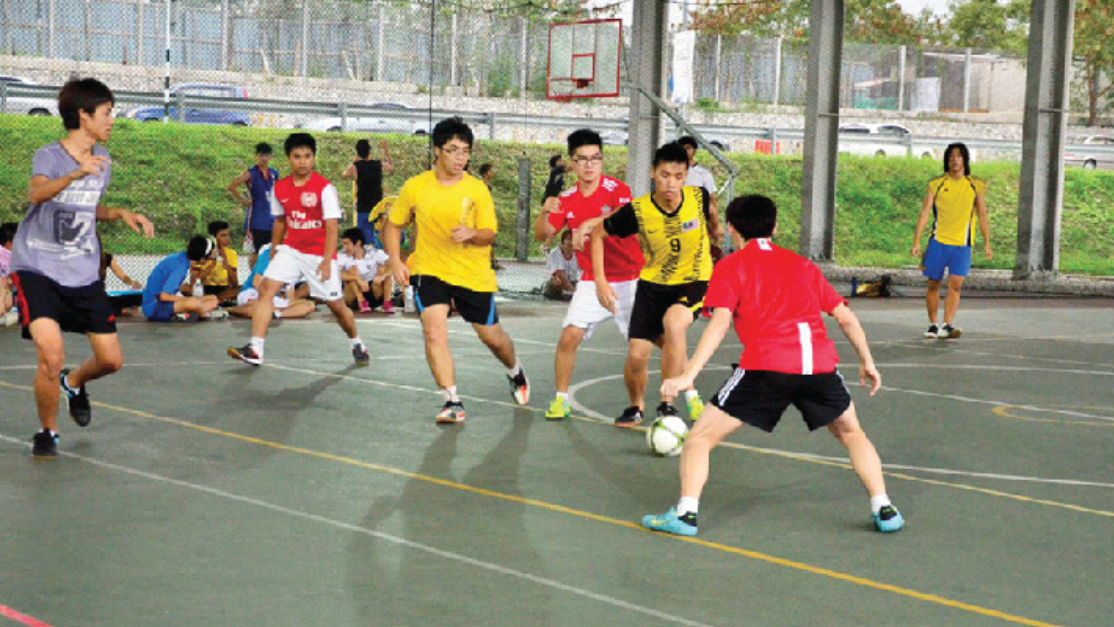 futsal game live in action