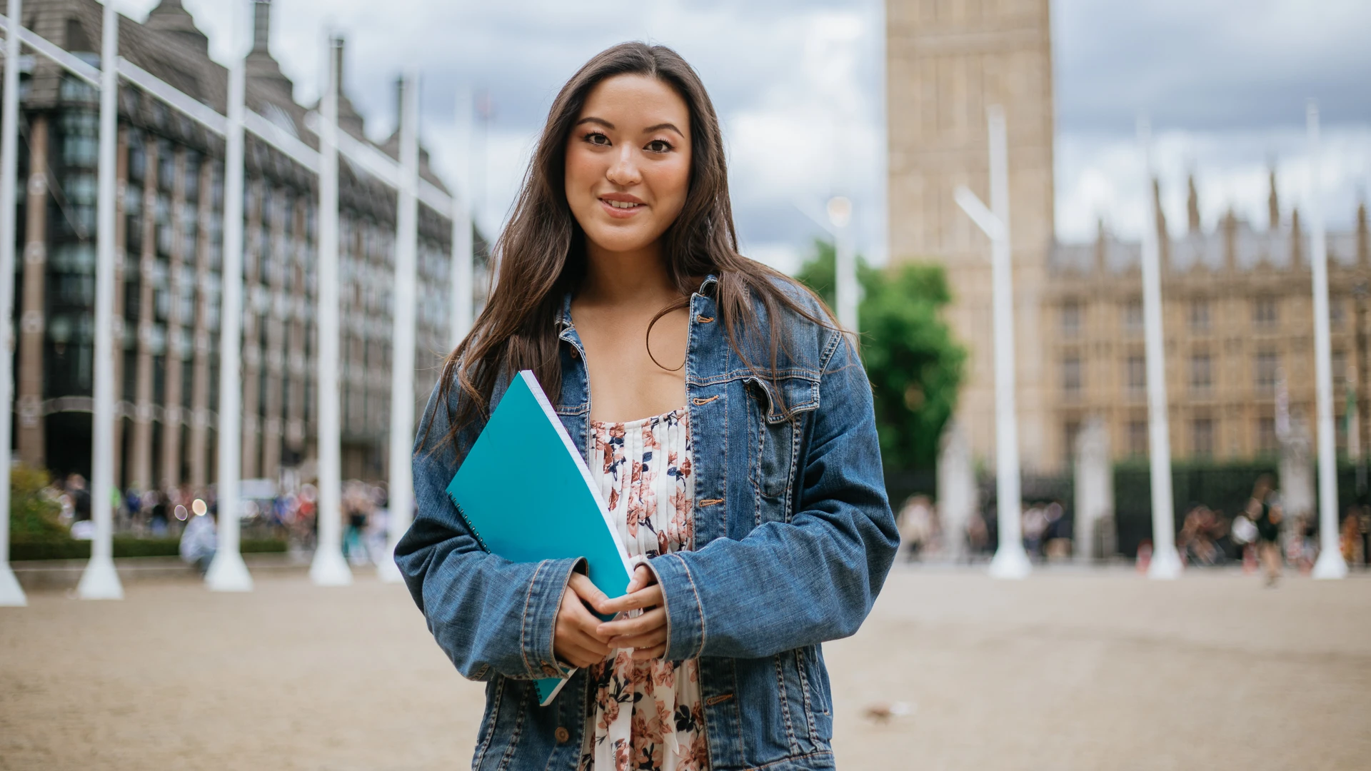 Taylor's media student participating in the exchange programme at UK