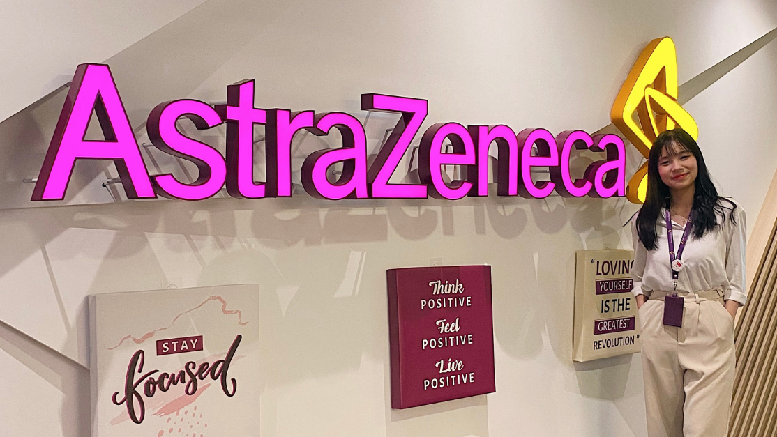 Taylor's Pharmacy student internship in AstraZeneca
