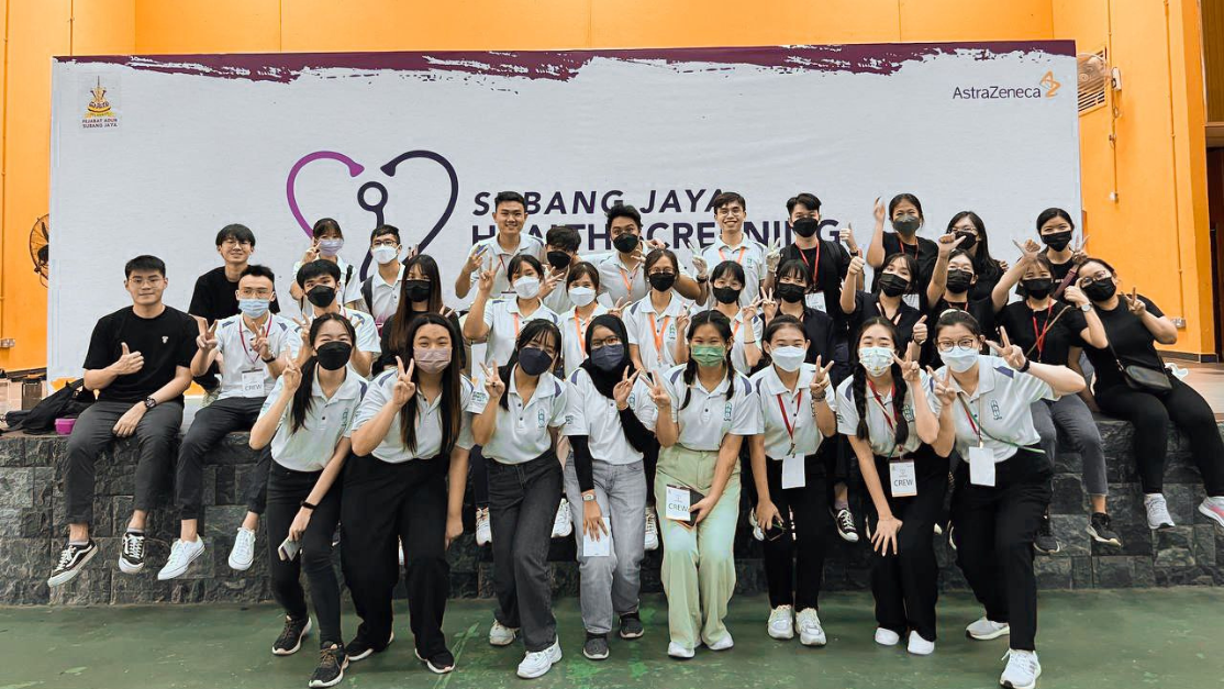 Group of Taylor's Pharmacy and Medicine students participate in health screening
