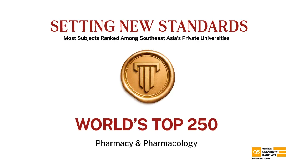 promotion banner for Taylor's QS Subject Ranking 2025