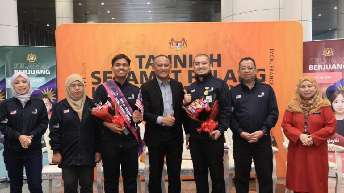 chef farouk arriving in klia