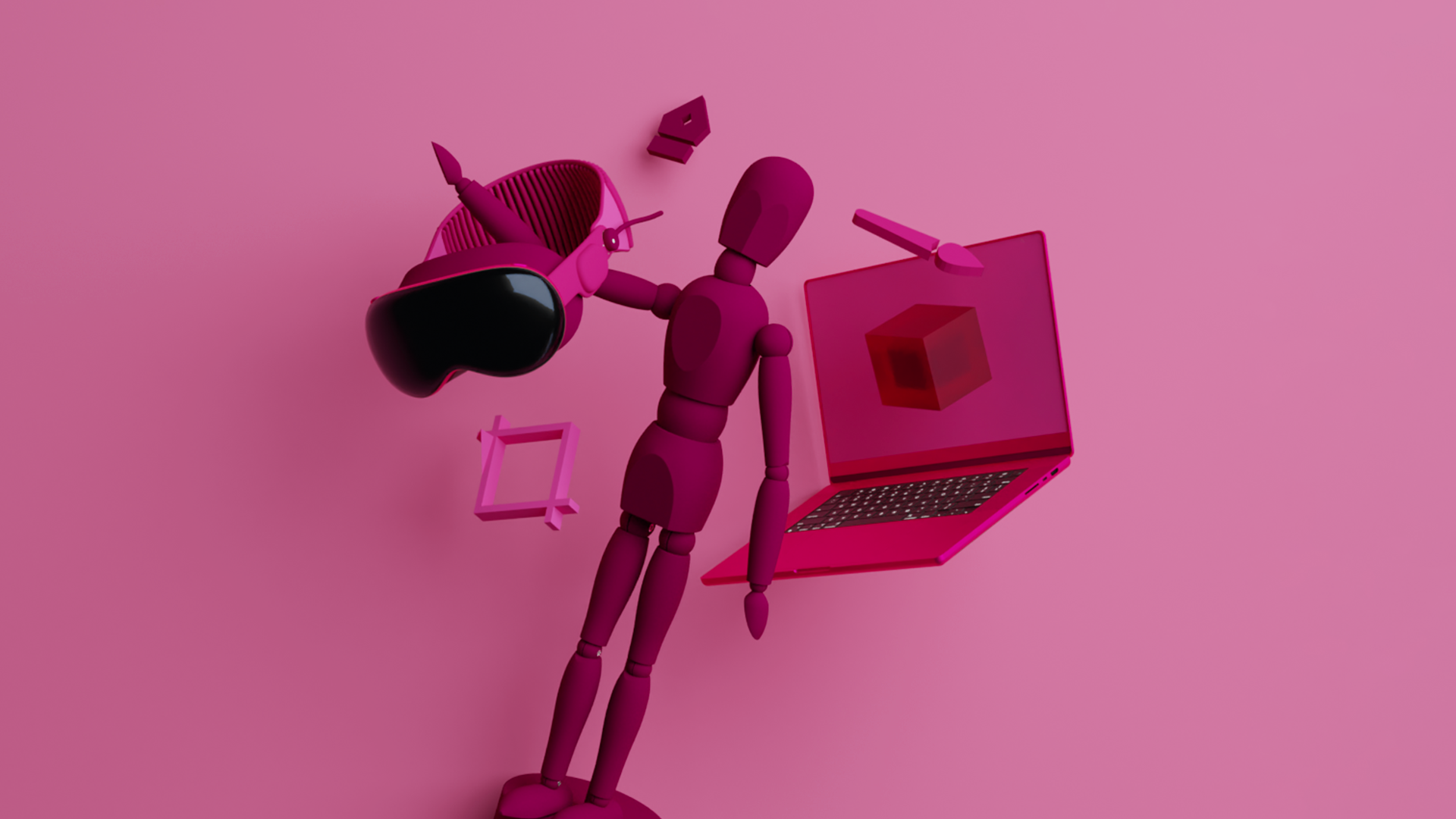 Abstract banner for Taylor's design programme