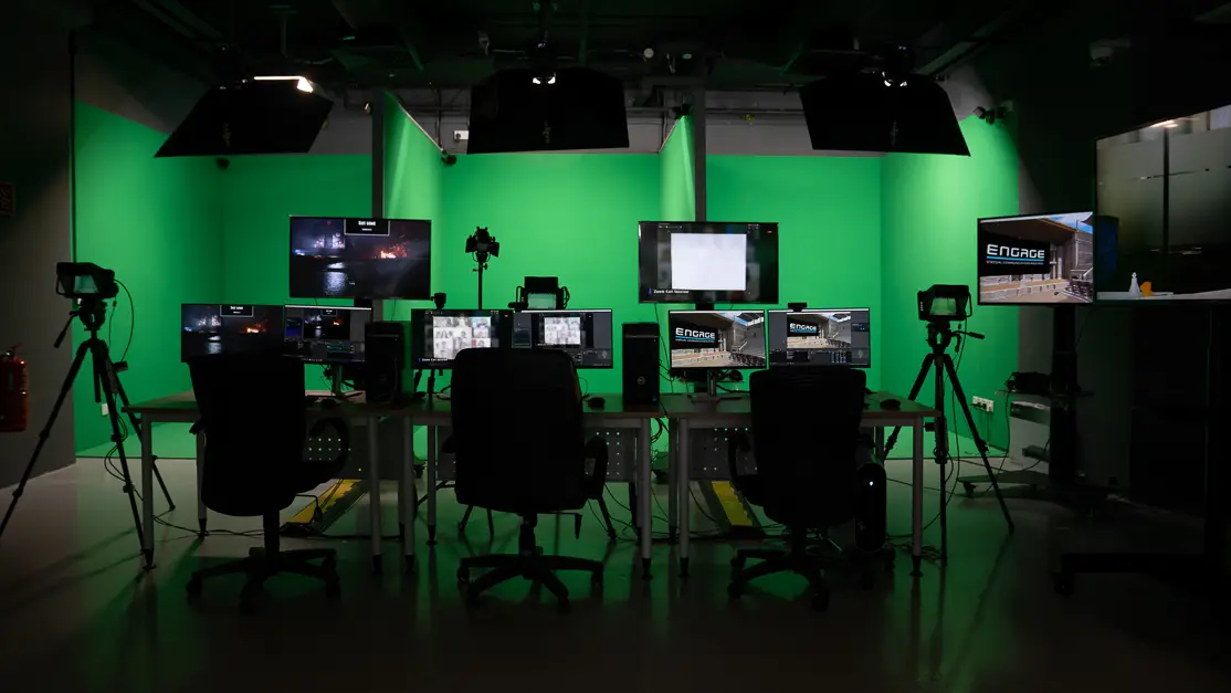 Equipment in the Vortex XR Lab